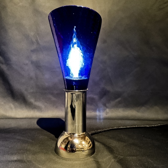 Dekoleuchte «Blue Torch»